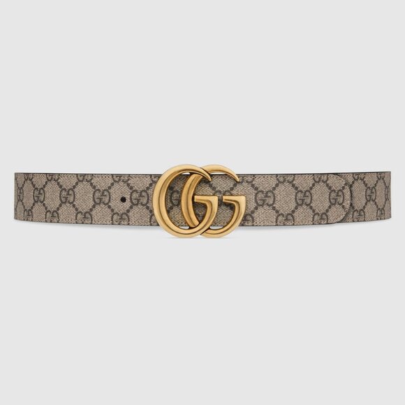 Authentic GG Marmont Reversible Belt Size: 95 main image 5
